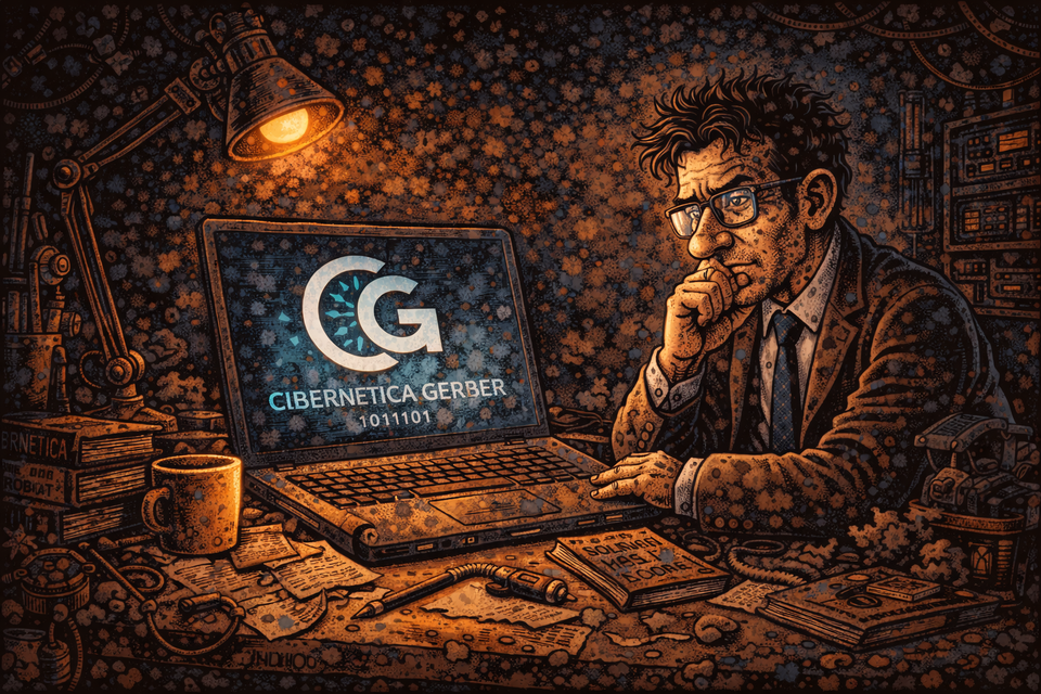 Cibernetica Gerber: la faccia seria del dubbio